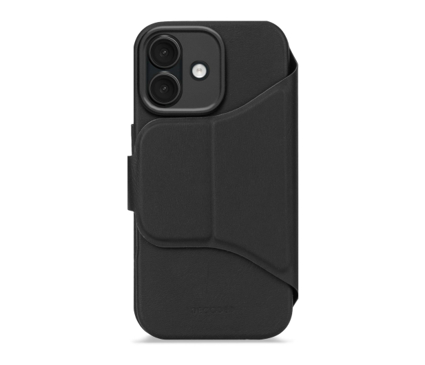 Decoded Textured Silicone Detachable Wallet, iPhone 17, Black - 1359054 - zdjęcie